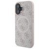 Guess GUHMP16SG4GFRP iPhone 16 6.1 różowy/pink hardcase 4G Ring Classic Logo MagSafe
